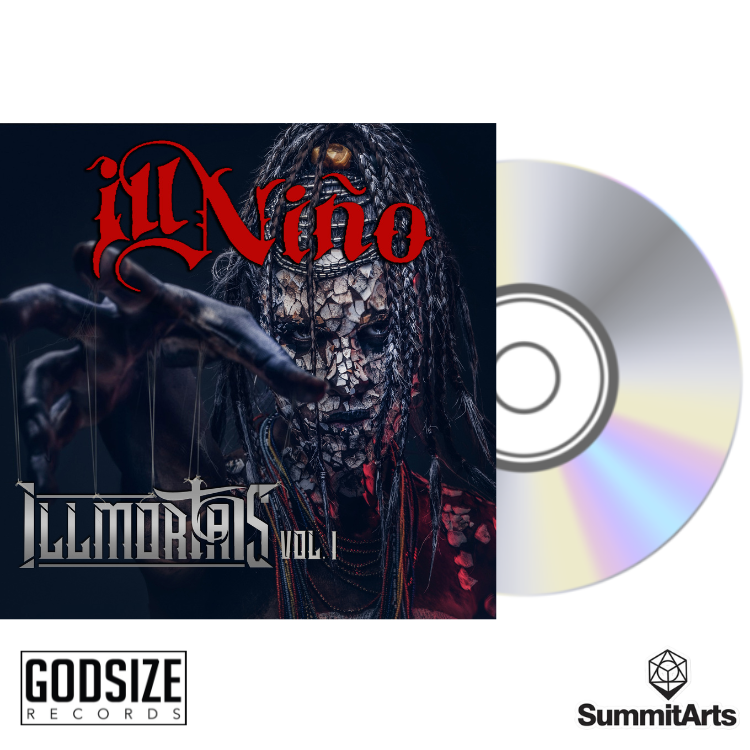 ILL NINO - illmortals Vol. 1 Pre Order CD w/ * FREE SIGNED POSTER! *