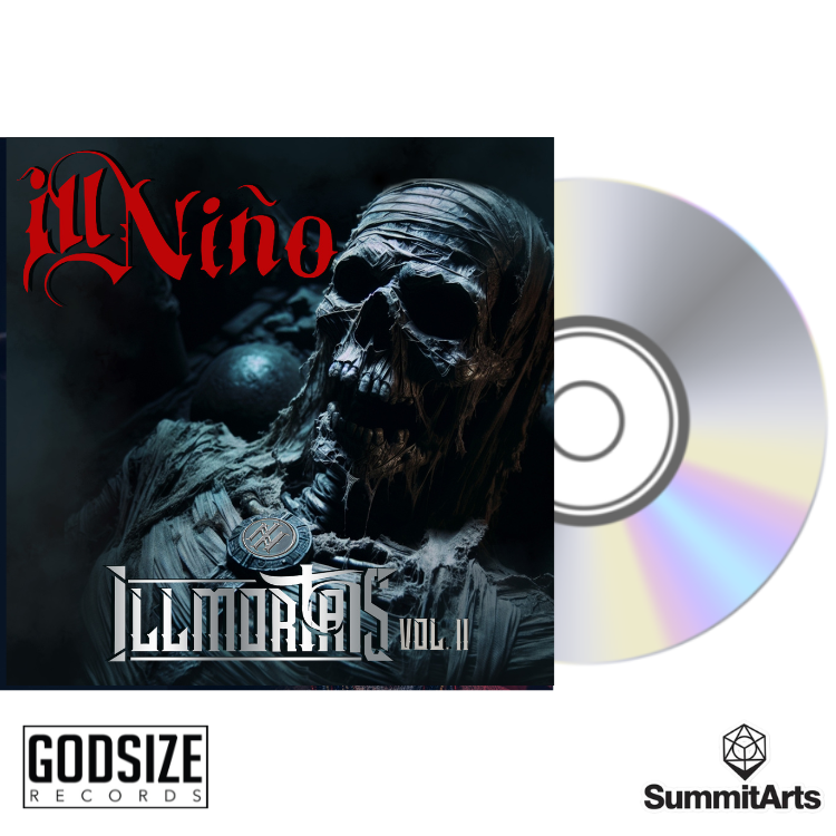 ILL NINO - illmortals Vol. 2 Pre Order CD w/ * FREE SIGNED POSTER! *